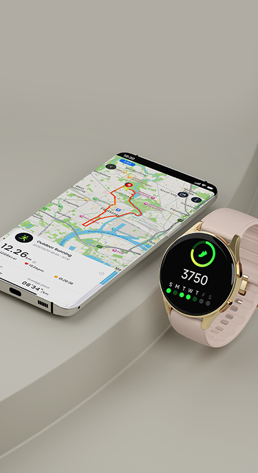 Heart Rate, Blood Oxygen & Stress 
Level monitoring